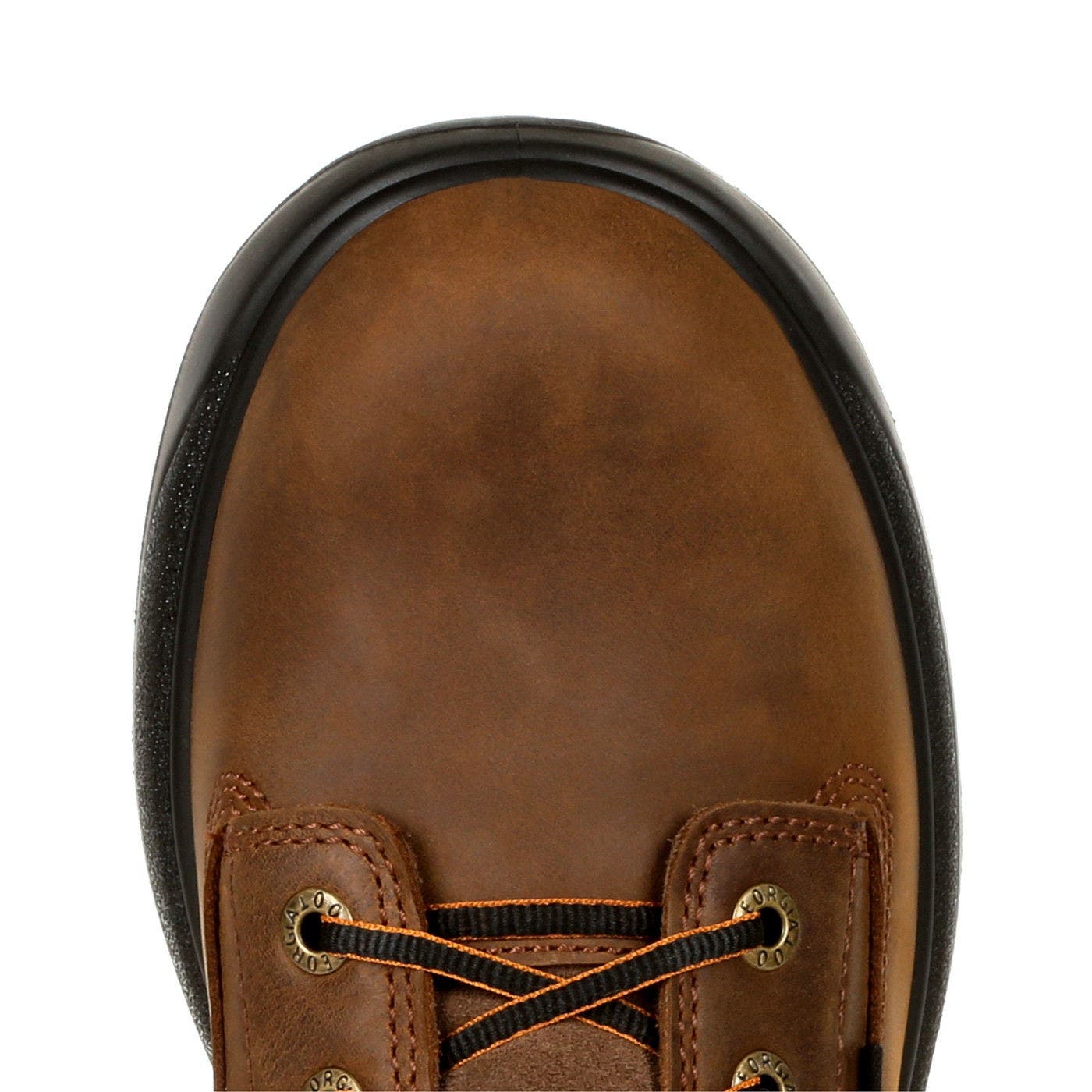 Padded Composite Toe Work Boot, Alternate, color, BROWN