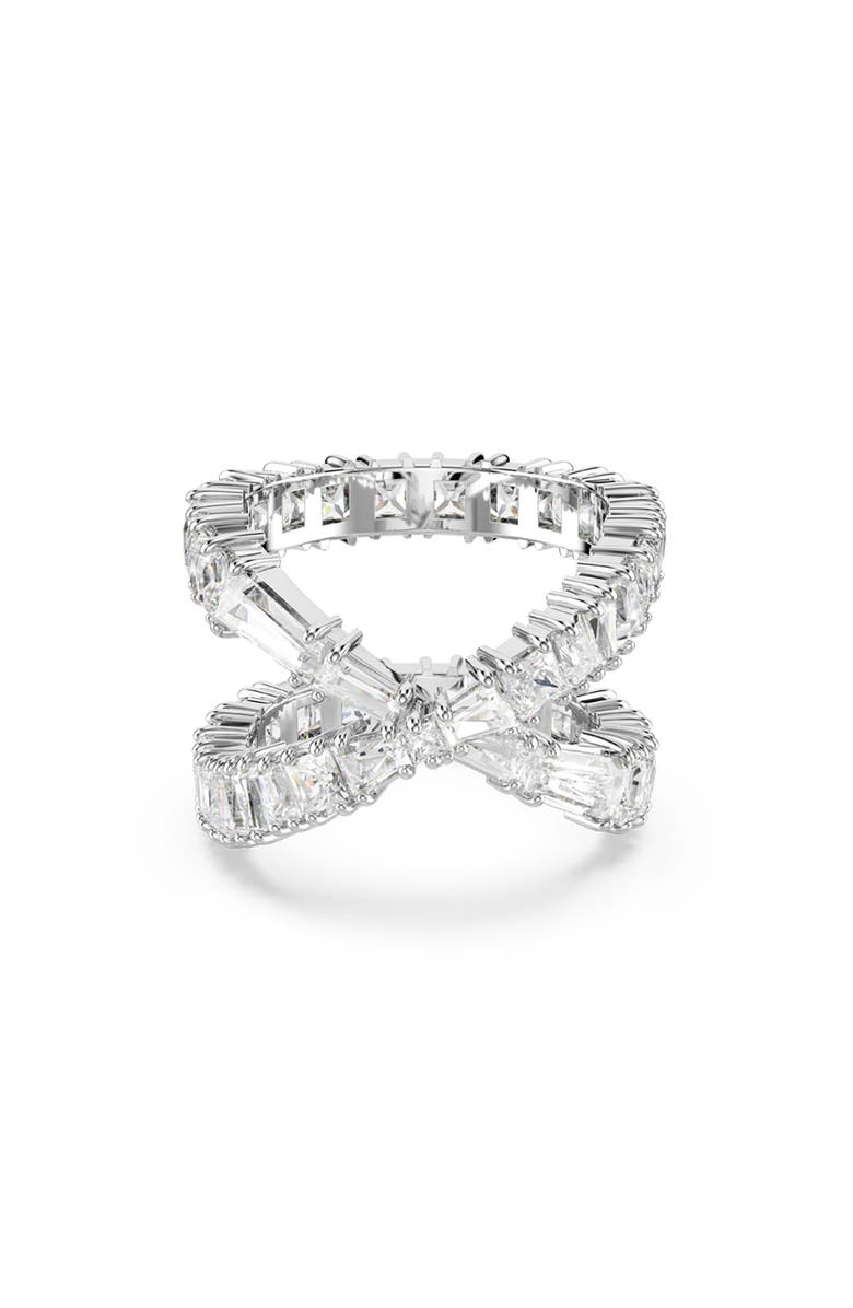 Swarovski Hyperbola Ring, Main, color, Silver
