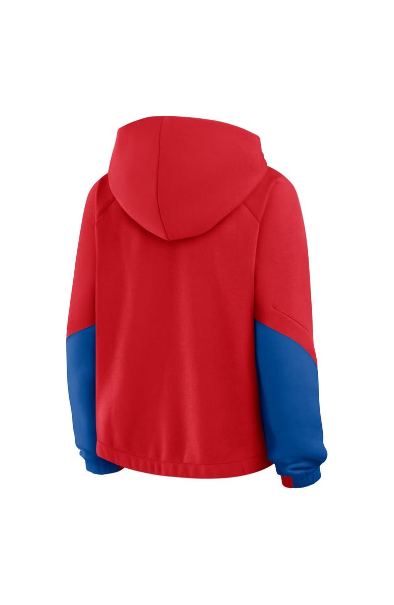 FANATICS Women's Fanatics Red Philadelphia Phillies Oversized Time to Win Pullover Hoodie, Alternate, color, Red