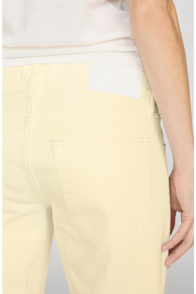 The Pixie Gray Low Rise Wide Leg Jeans, Alternate, color, LIMONCELLO