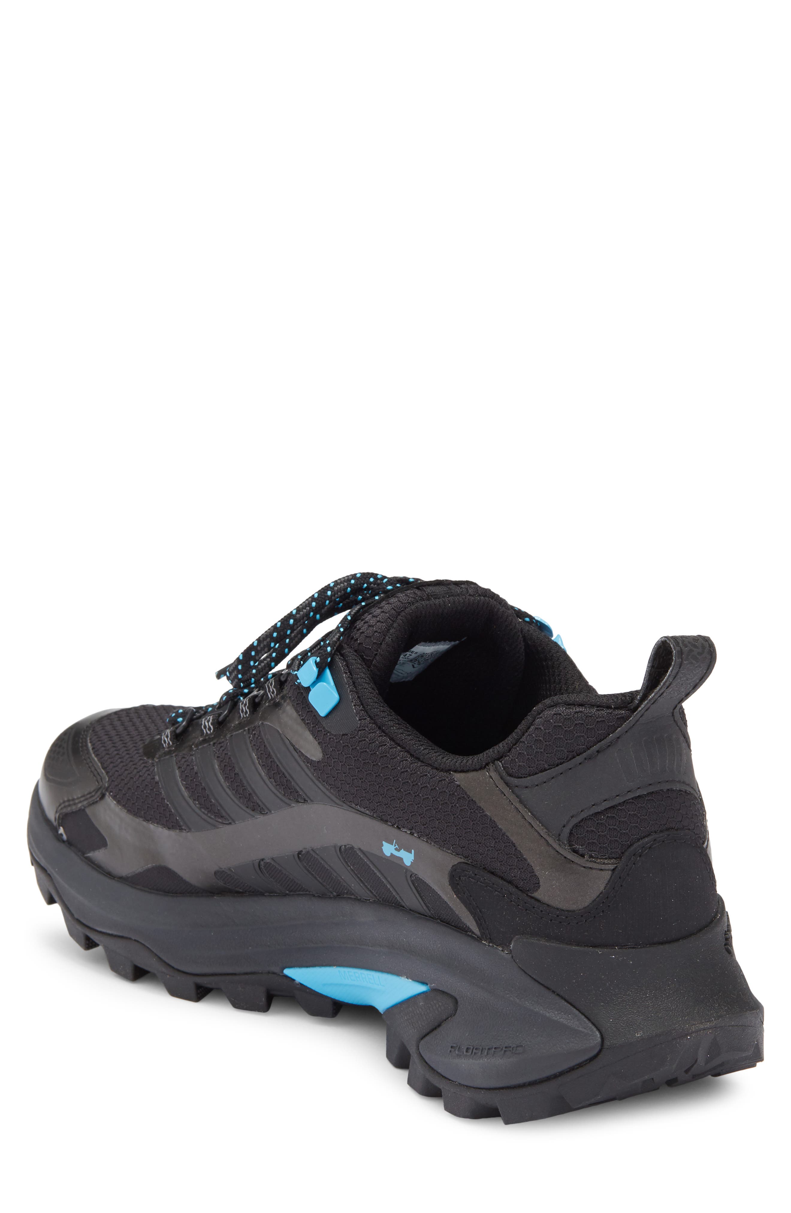 Merrell x Jeep Moab Speed 2 Hiking Shoe, Alternate, color, Black