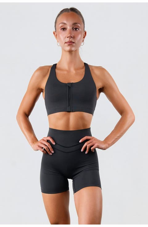 Pulse Zip Bra