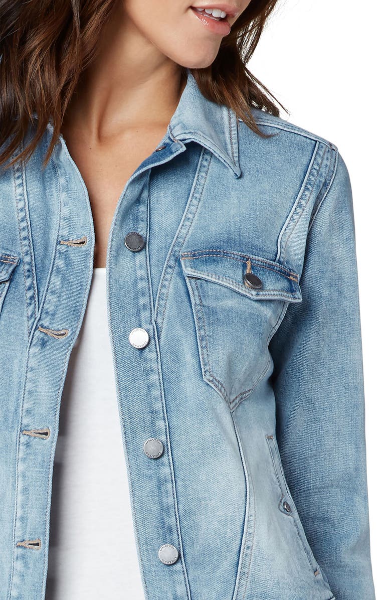 Liverpool Los Angeles Denim Jacket, Alternate, color, 