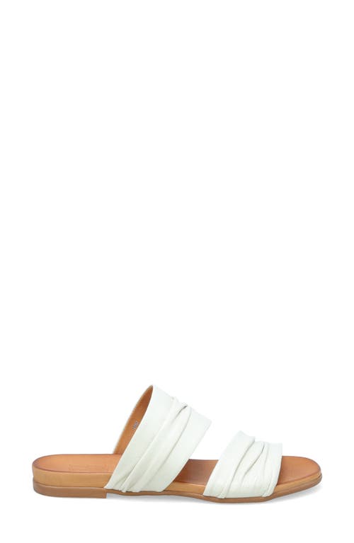 Miz Mooz Tevin Slide Sandal In Cream