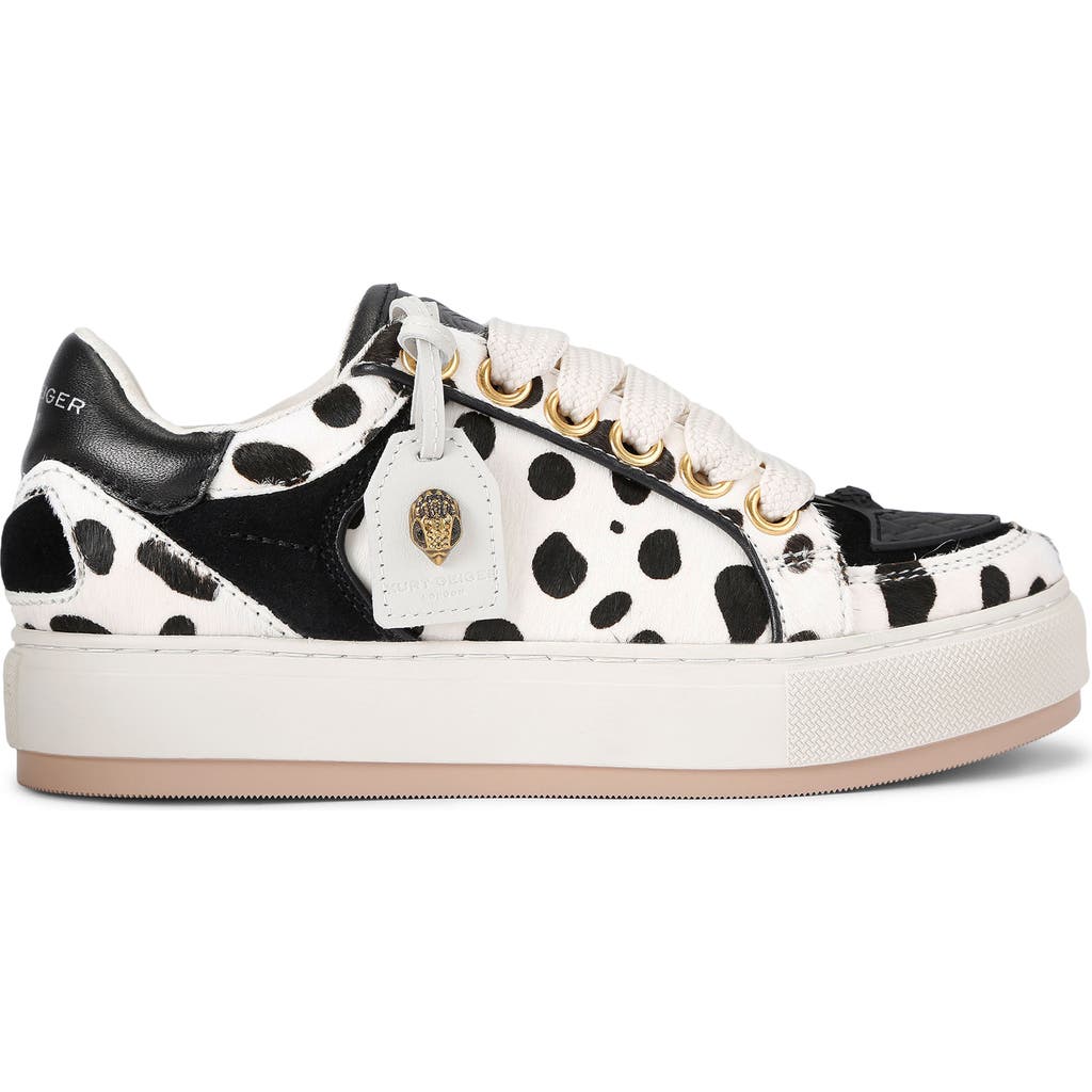 Kurt Geiger London Southbank Tag Platform Sneaker In White