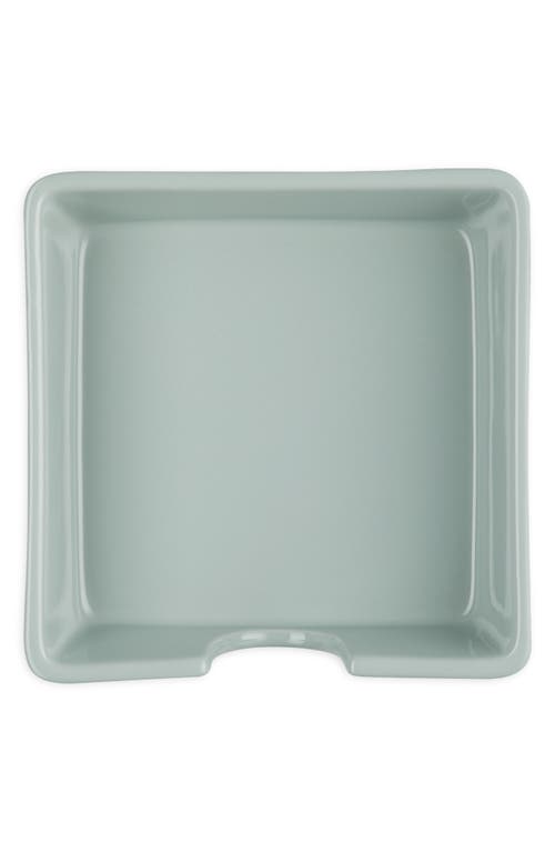 Le Creuset Signature Stoneware Napkin Holder In Sea Salt