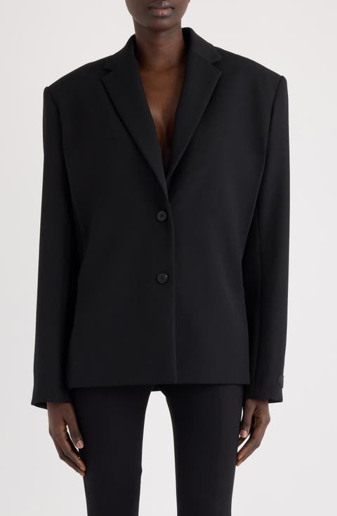 〓JACQUEMUS〓 BLACK HEMP×WOOL JACKET Jacquemus - Le Blouson Pilu Jacket in Black – Stoy