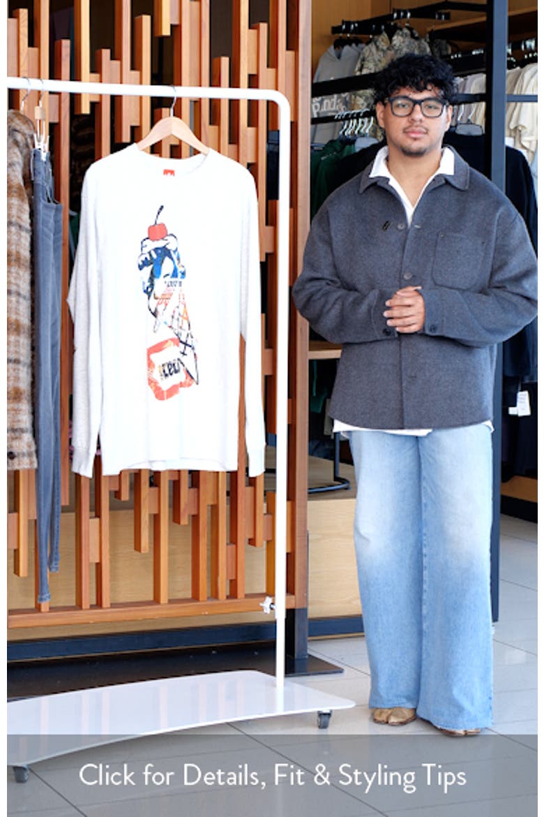 Cone Man Graphic Long Sleeve T-Shirt video