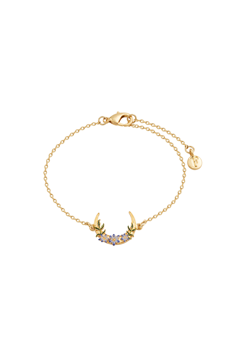 Nightshade Moon Gold Bracelet, Main, color, Gold