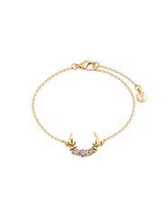 Fable England Nightshade Moon Gold Bracelet