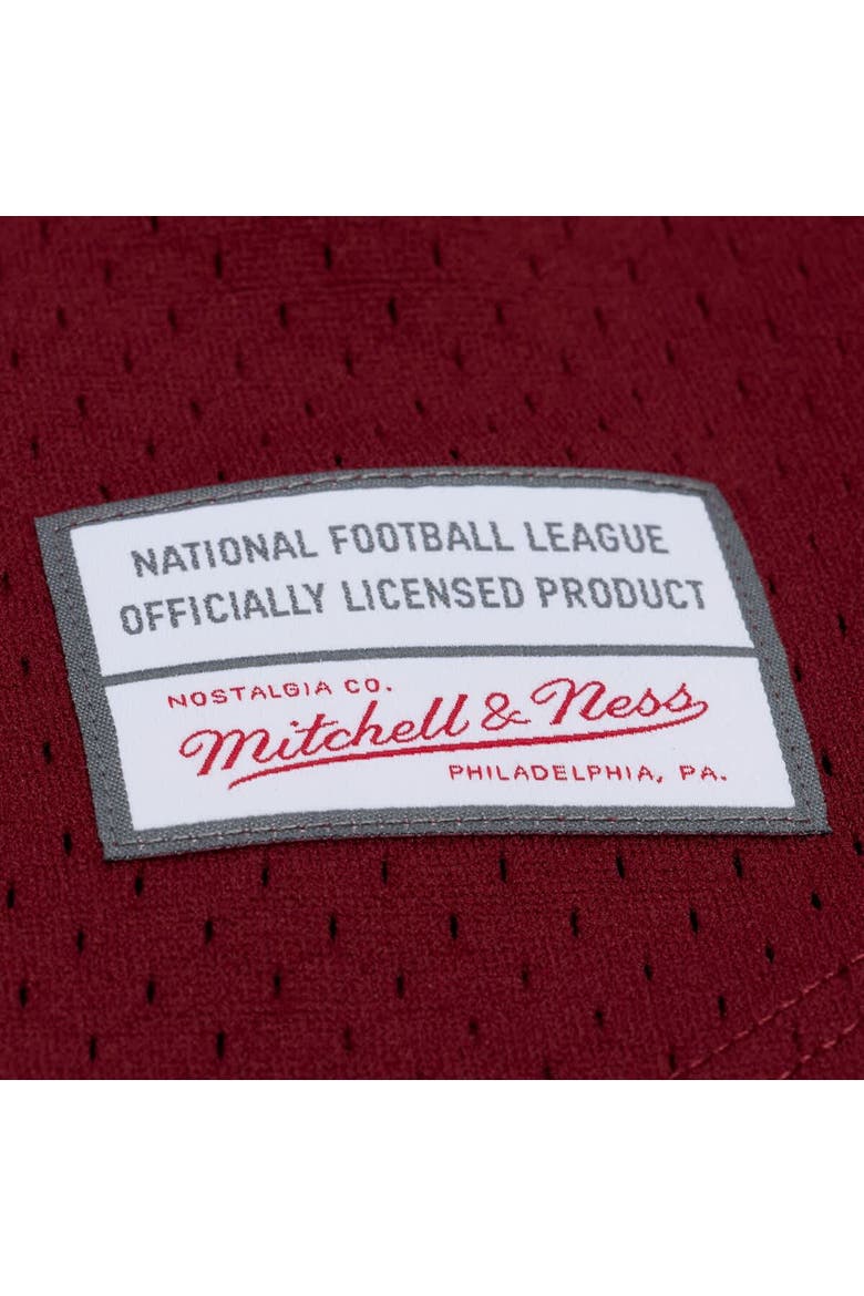 Men's Mitchell & Ness  Burgundy Washington Commanders Head Coach Mesh Full-Button Fashion Jersey, Alternate, color, Burgundy