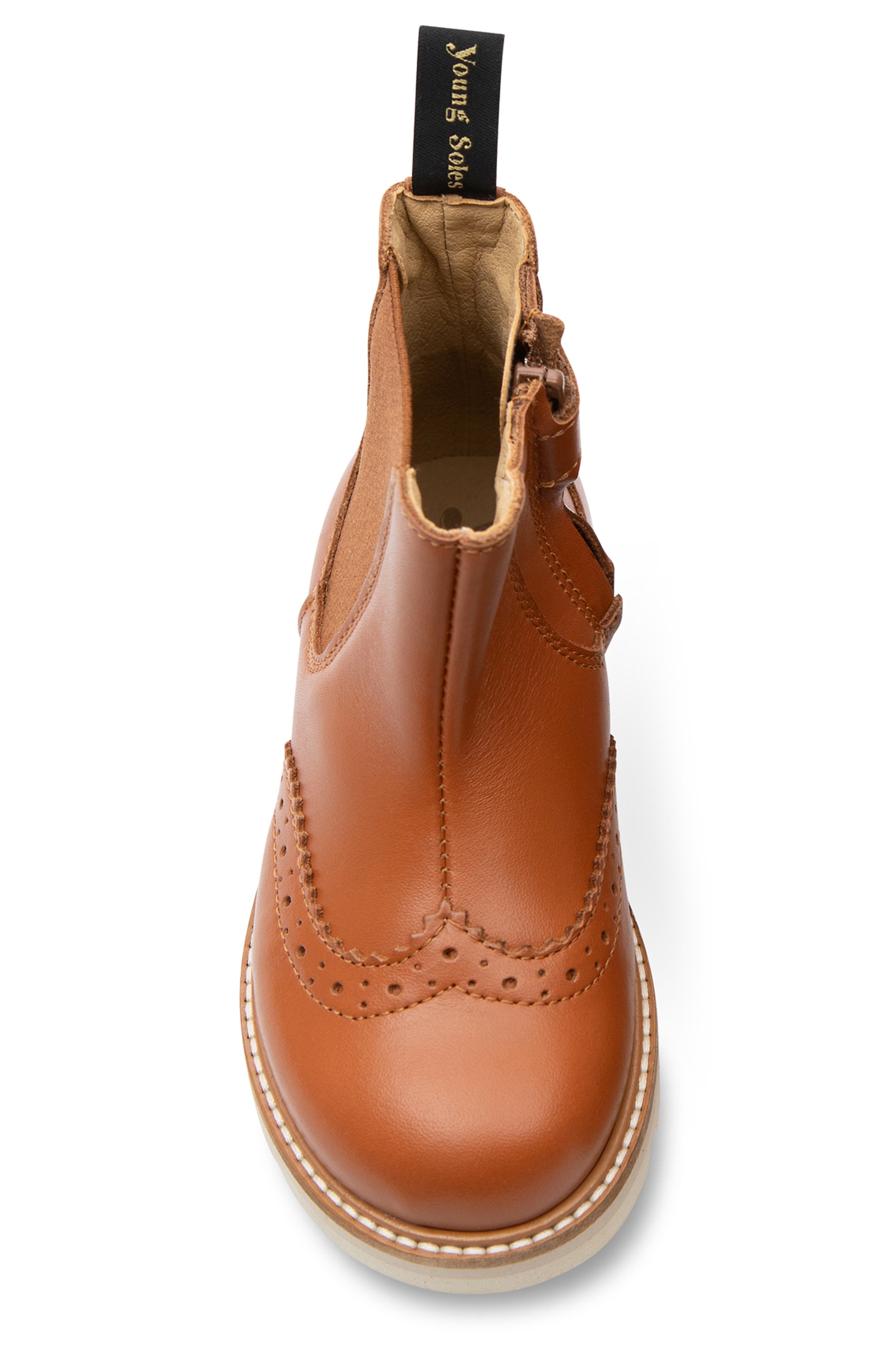 Francis Kids Chelsea Boot, Alternate, color, Chestnut Brown