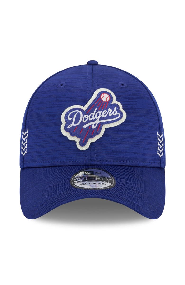 New Era Men's New Era Royal Los Angeles Dodgers 2024 Clubhouse 39THIRTY Flex Fit Hat, Alternate, color, Royal