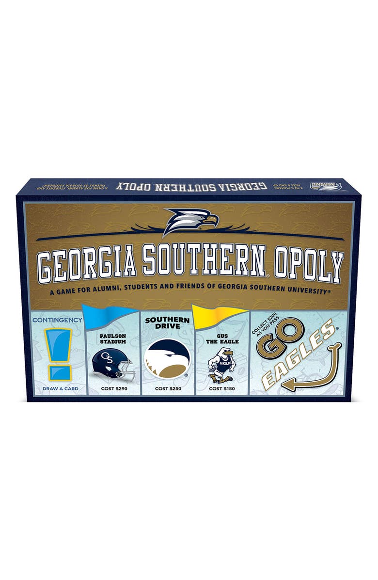 Late for the Sky University Georgia Southernopoly Monopoly Board Game, Alternate, color,