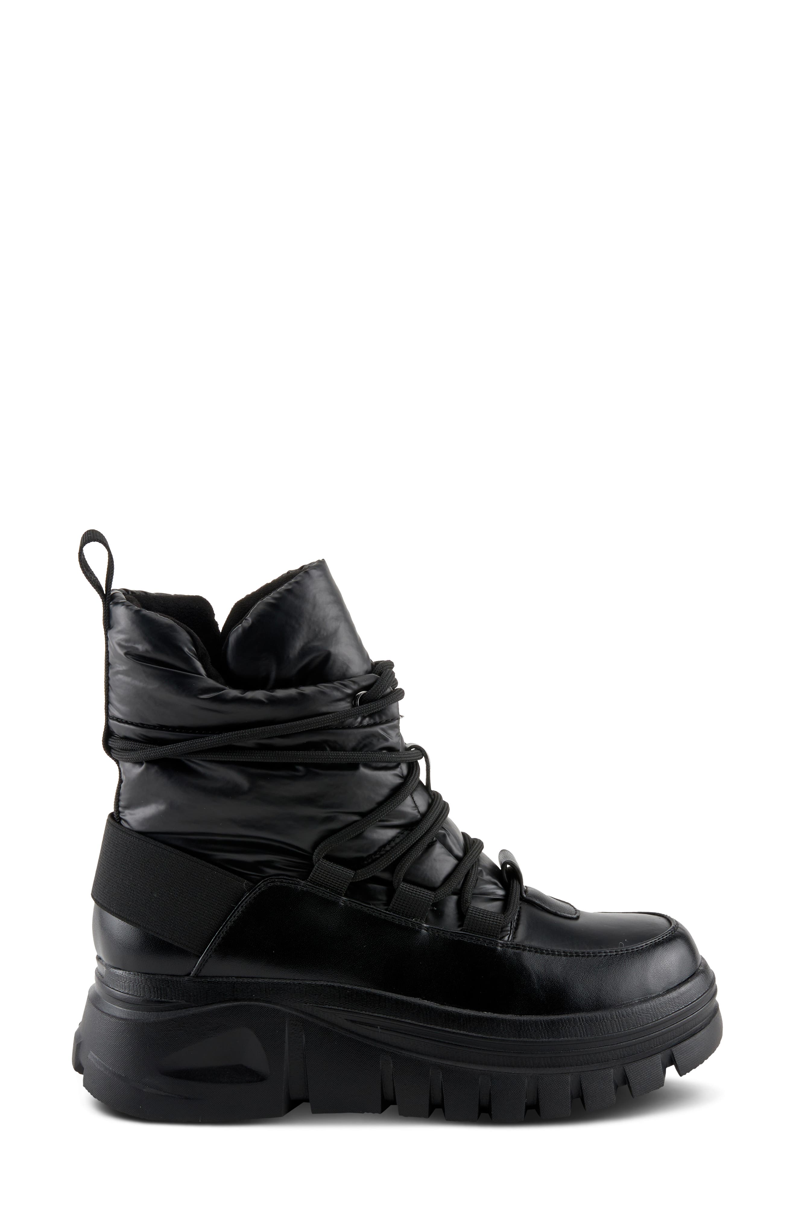 AZURA BY SPRING STEP Snowstorm Boot, Alternate, color, Black Multi