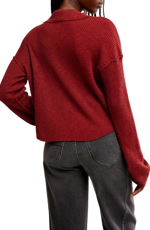 FREE PEOPLE FREE PEOPLE ELLA BUTTON-UP SWEATER 