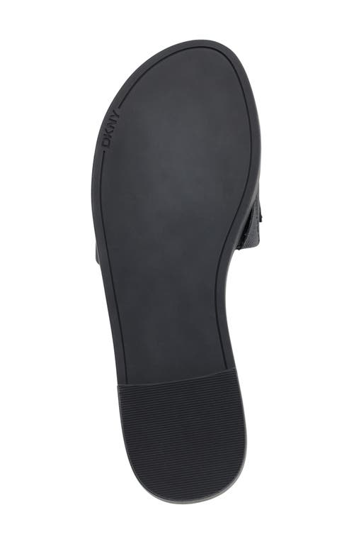 Dkny Willow Slide Sandal In Black