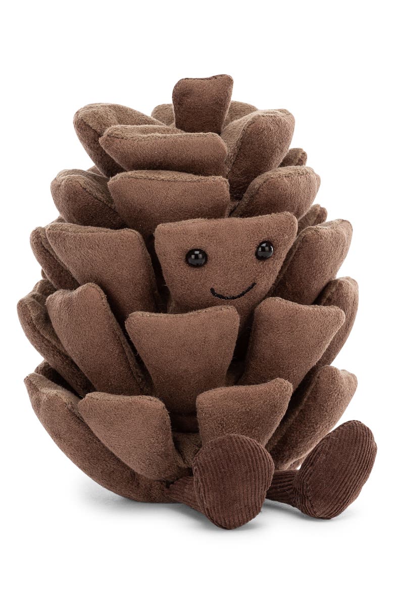 Jellycat Amusable Pine Cone Plush Toy, Main, color,
