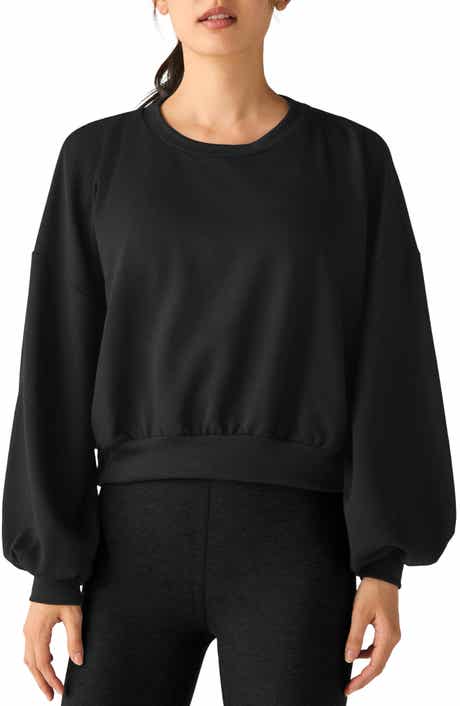 Beyond Yoga Upper East Cropped Pullover Sweater