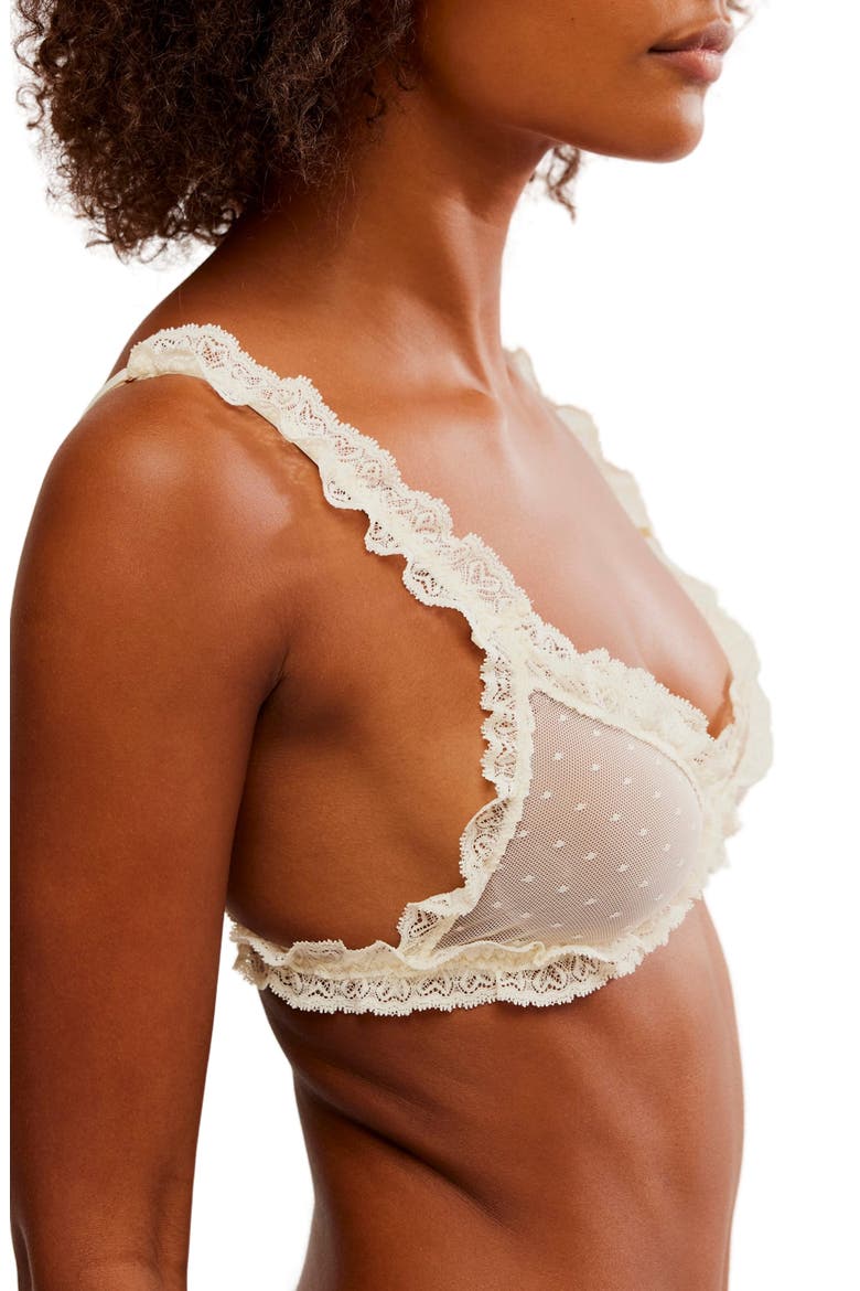 Intimately FP Heart To Heart Bralette, Alternate, color, IVORY