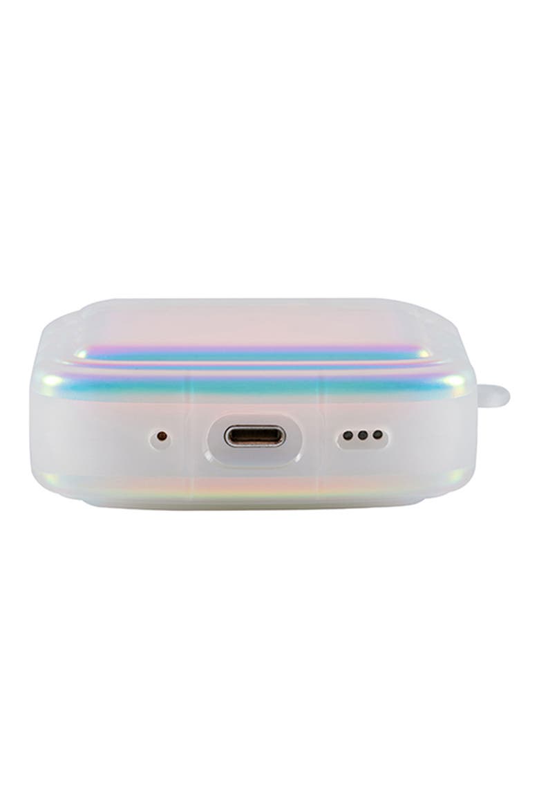 Radiant Wavy AirPods Pro Case, Alternate, color, CLEAR