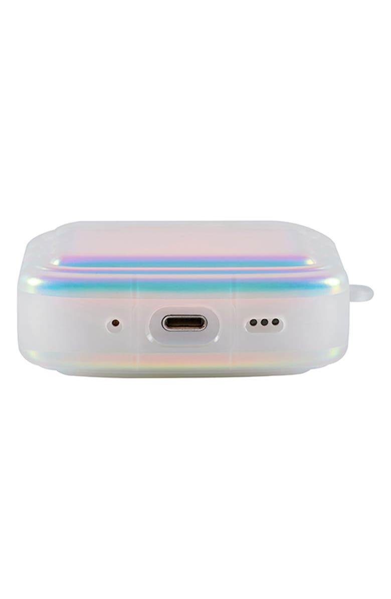 Auramma Radiant Wavy AirPods Pro Case, Alternate, color, Clear