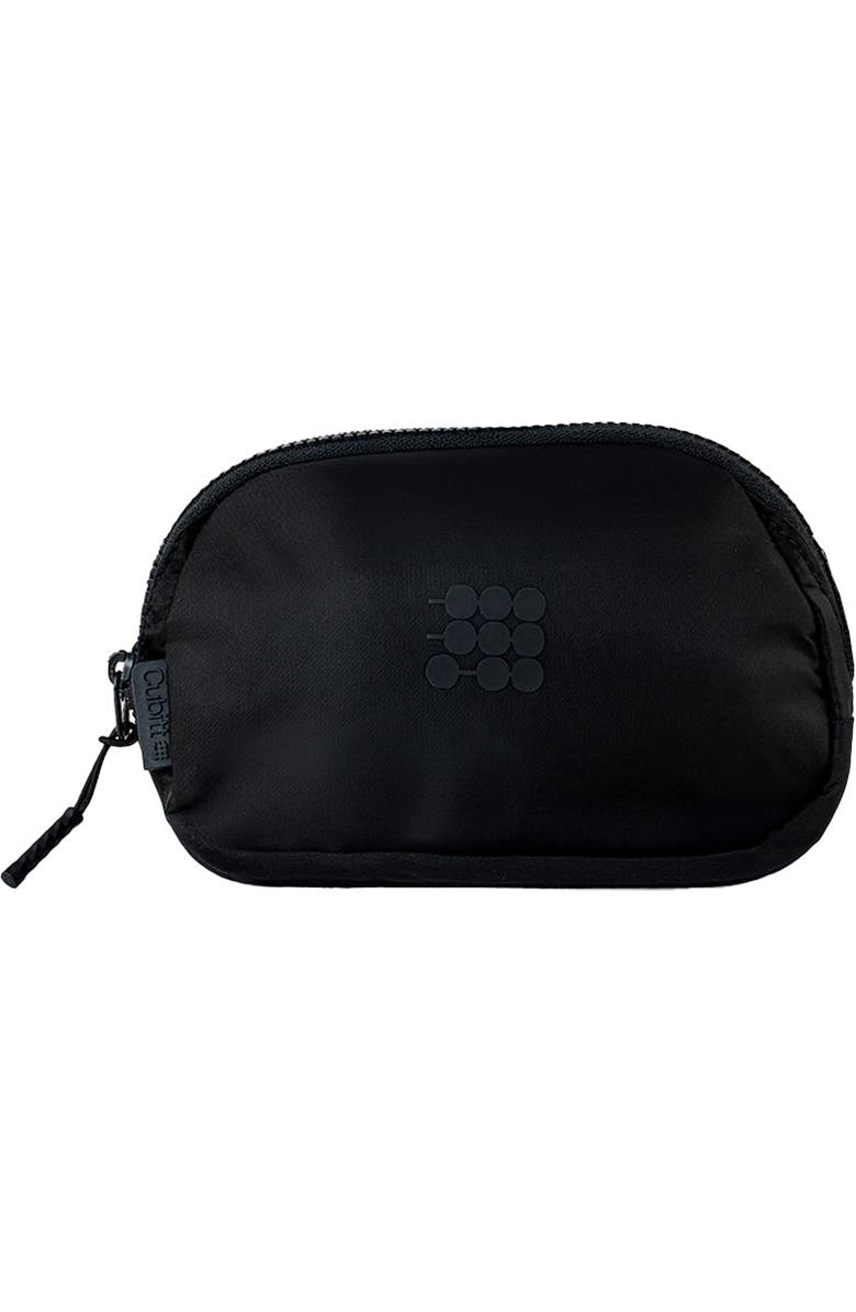 Cubitt Belt Bag Lightweight Water Resistant Crossbody Waist Bag for Travel & Daily Use, Alternate, color, Obsidian Black