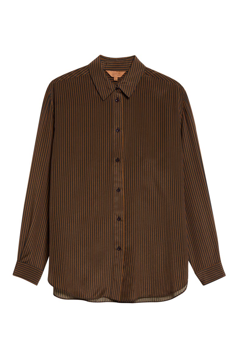 The Lucy Silk Shirt, Alternate, color, JH SIGNATURE STRIPE