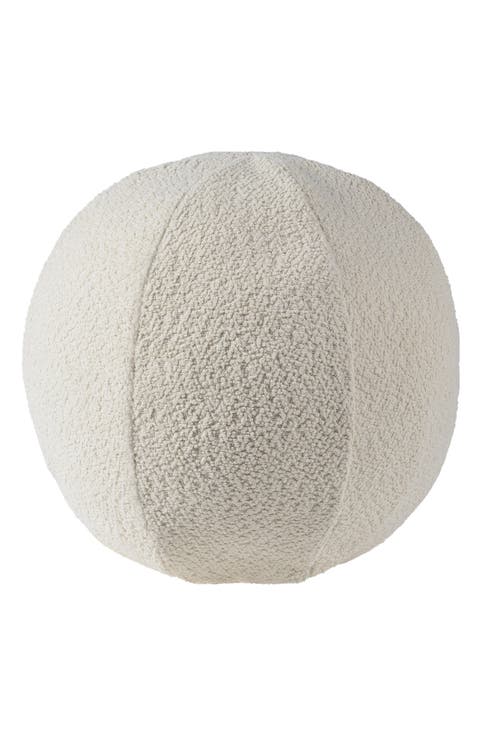 Solan Round Bouclé Pillow