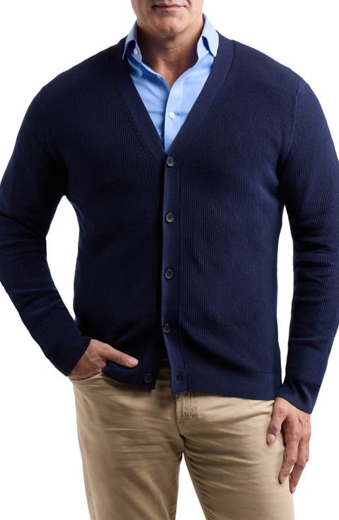 V-Neck Sweater Cardigan
