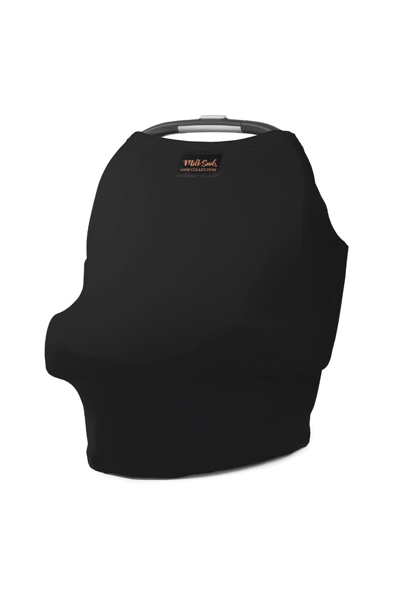 5-in-1 Luxe Nursing and Car Seat Cover, Main, color, ONYX