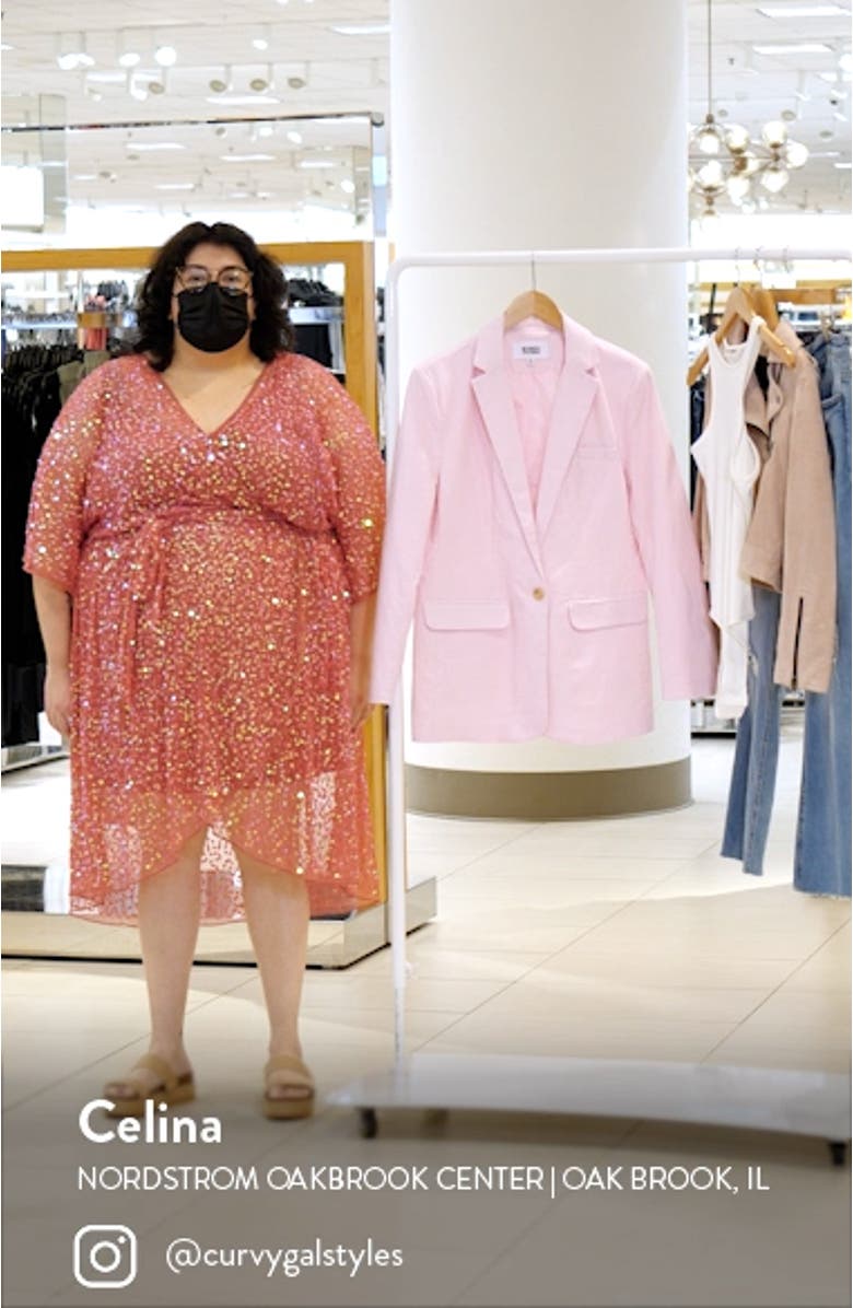 On the Edge Linen Blend Blazer, sales video thumbnail