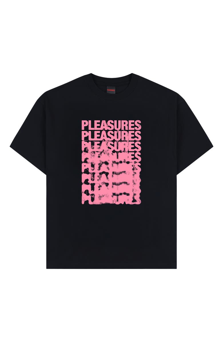 PLEASURES Immolate Graphic T-Shirt, Alternate, color, Black
