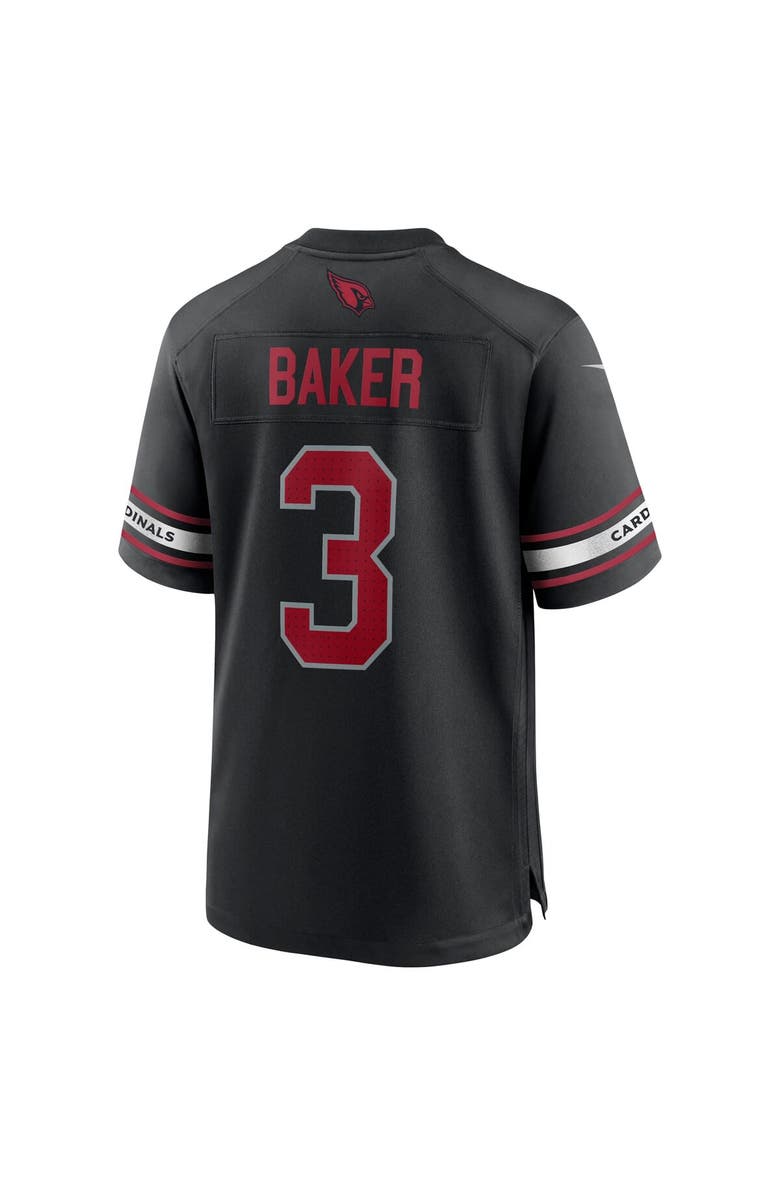 Nike Men's Nike Budda Baker Black Arizona Cardinals Game Jersey, Alternate, color, Black