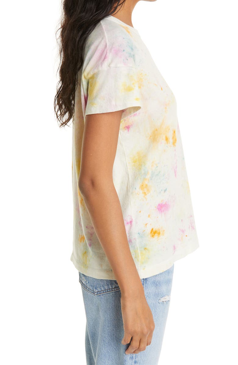 THE GREAT. The Boxy Crew T-Shirt, Alternate, color, 