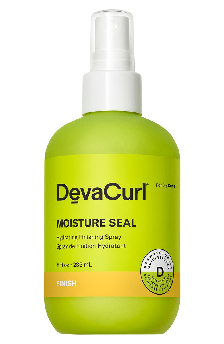 DevaCurl Moisture Seal Hydrating Finishing Spray, Main, color,