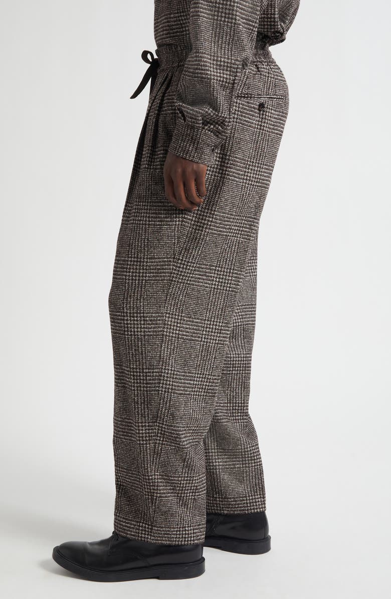Dolce&Gabbana Glen Plaid Wool & Alpaca Blend Pants, Alternate, color, Quadri-Check-Tartan