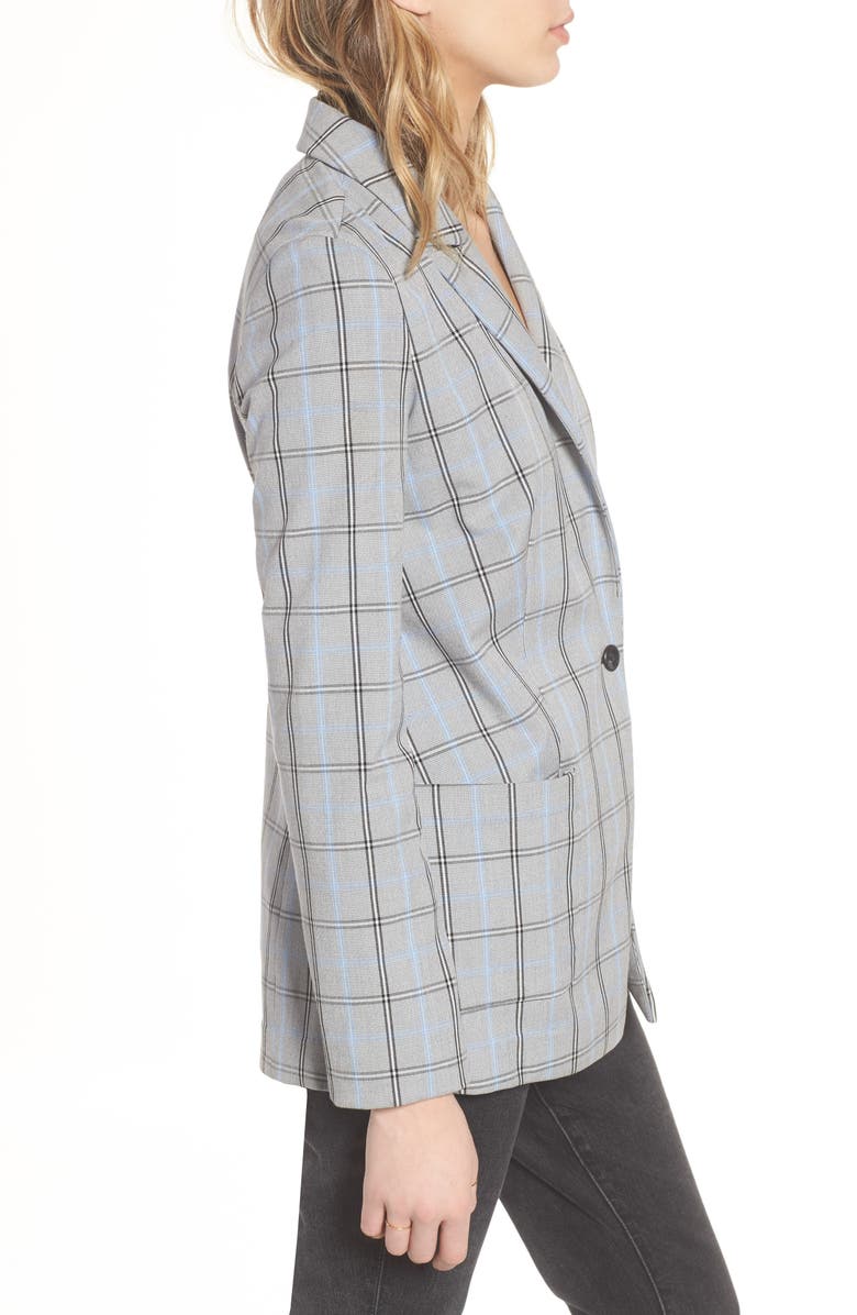 Treasure & Bond Plaid Blazer, Alternate, color,