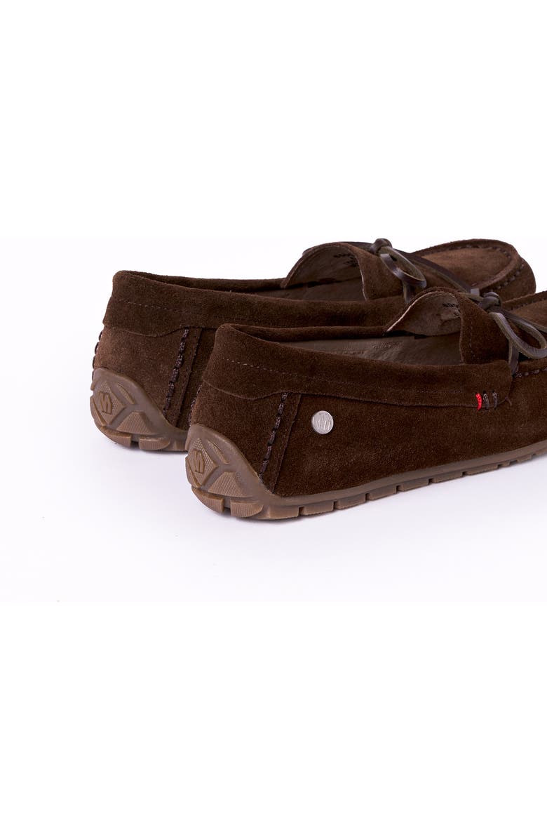 Minnetonka Moc Toe Loafer, Alternate, color, Dark Chocolate