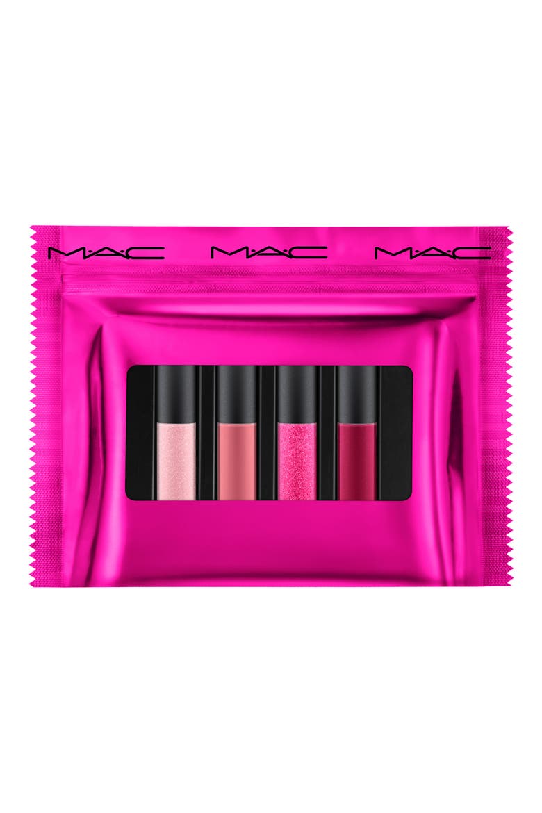 MAC Shiny Pretty Things Pink Mini Lip Gloss Kit, Main, color, NO COLOR