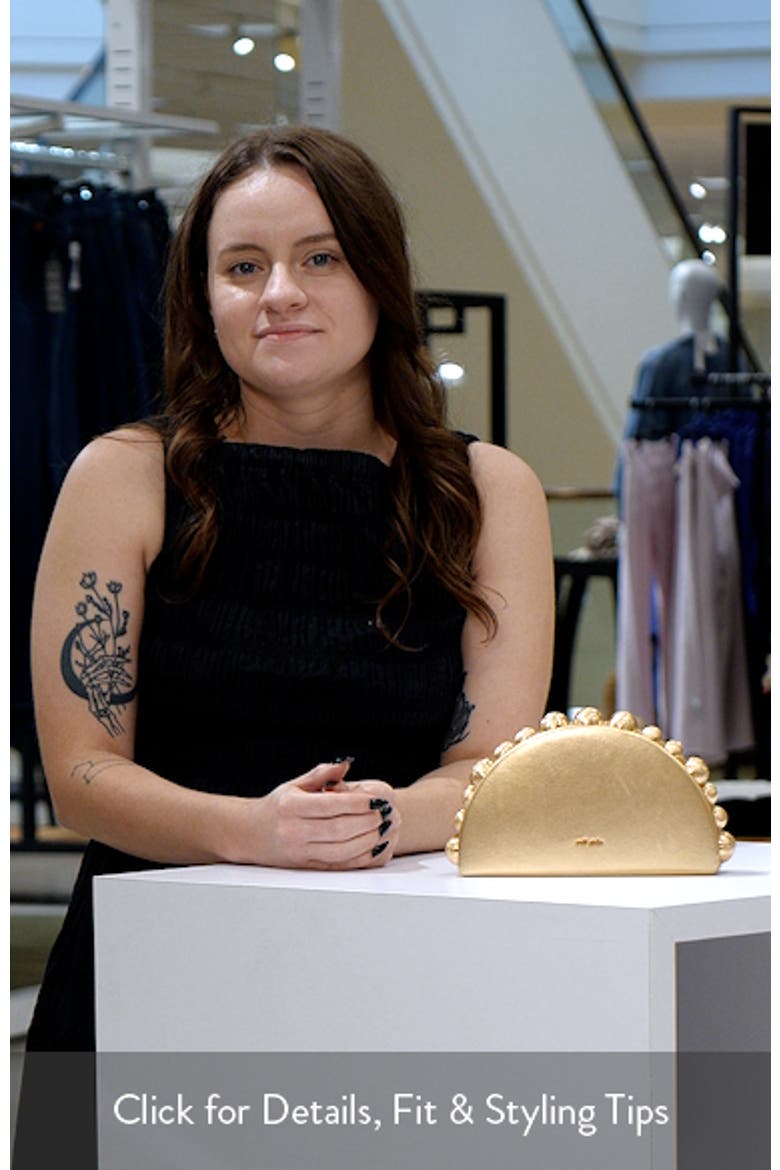 Gili Leather Clutch video