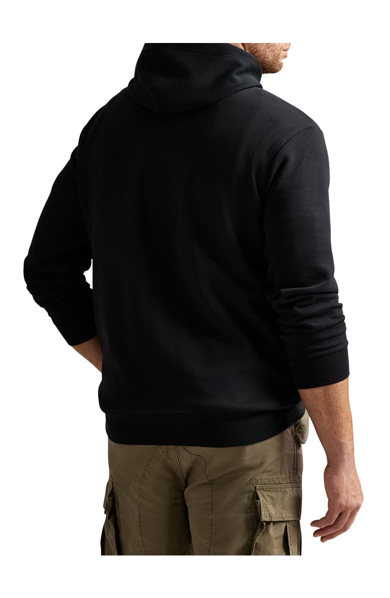 Polo Ralph Lauren Big & Tall Camo Big Pony Double-Knit Hoodie, Alternate, color, Polo Black