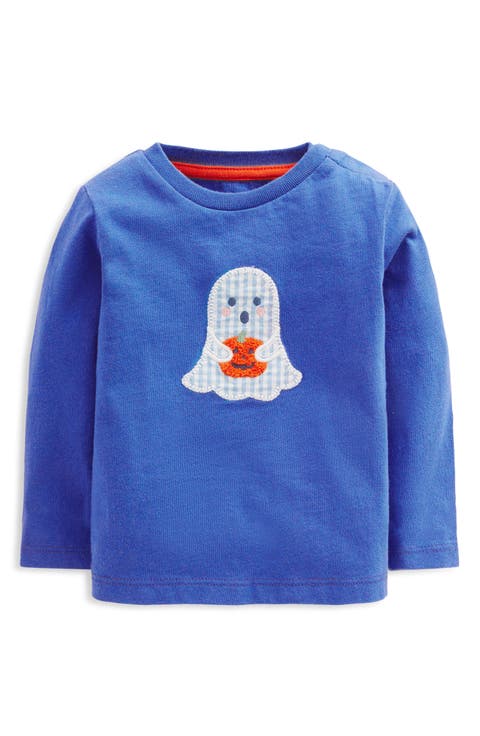 Kids' Long Sleeve Appliqué T-Shirt