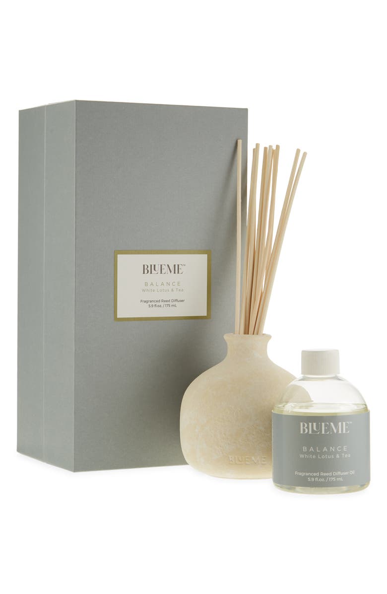 Blueme Balance Large Ceramic Reed Diffuser, Alternate, color,