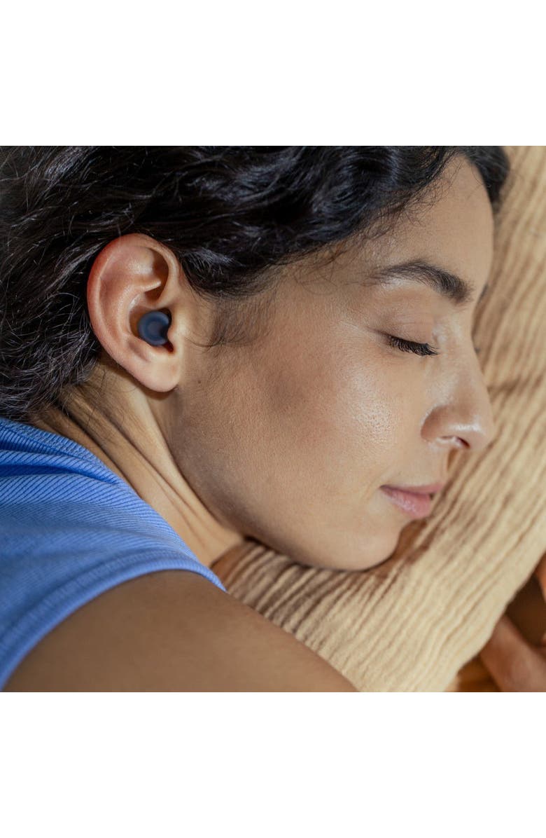 LOOP Dream Silicone/Memory Foam Earplugs for Sleep Comfort, Alternate, color, Black