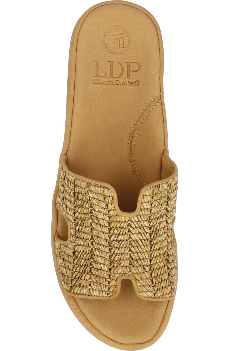 L'Amour des Pieds Catiana Wedge Sandal, Alternate, color, Natural