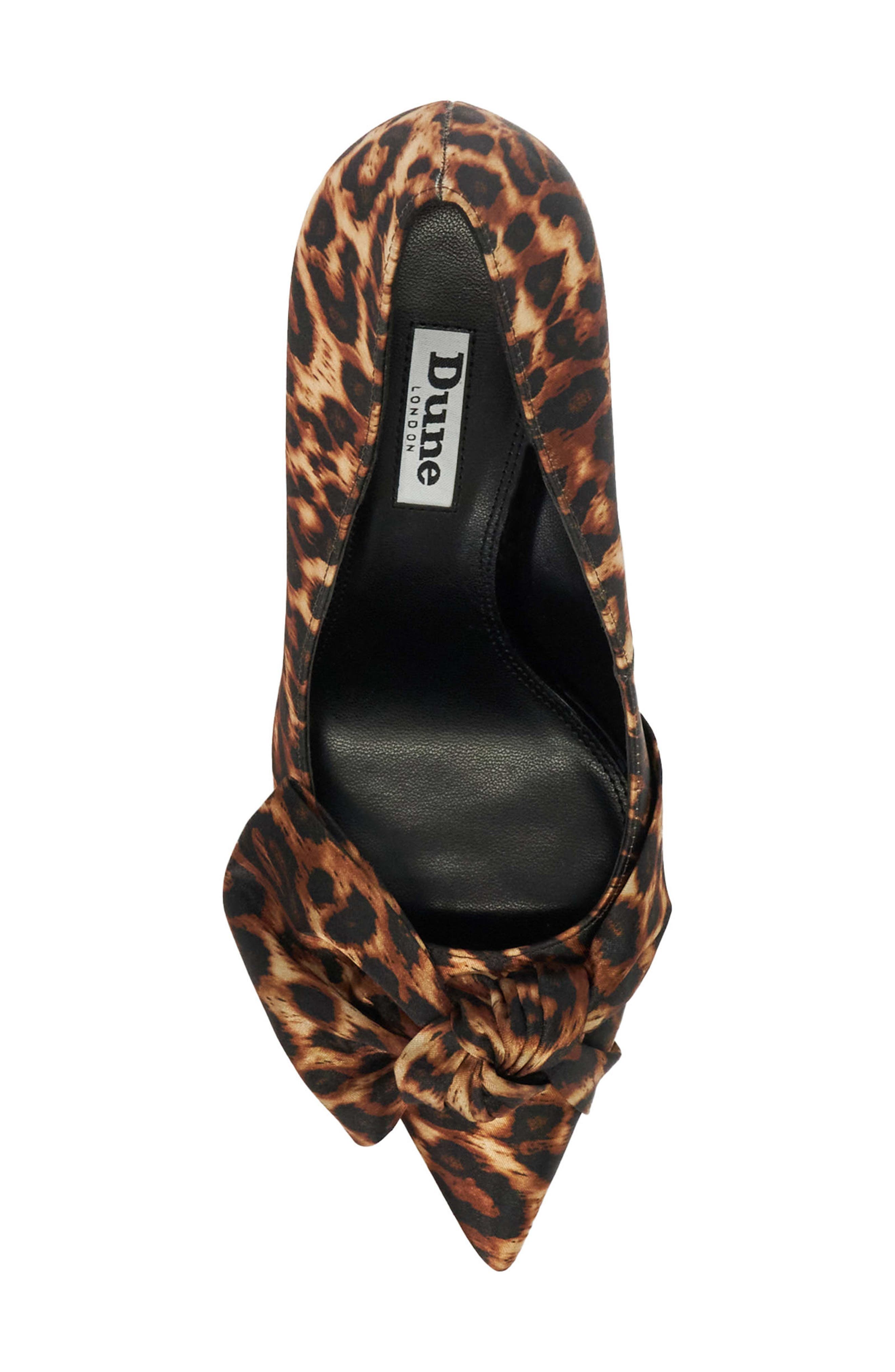Dune London Bows Pointed Toe Pump, Alternate, color, 