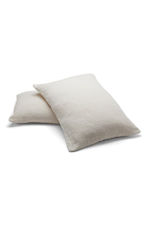 Textured Cotton Pillow Shams