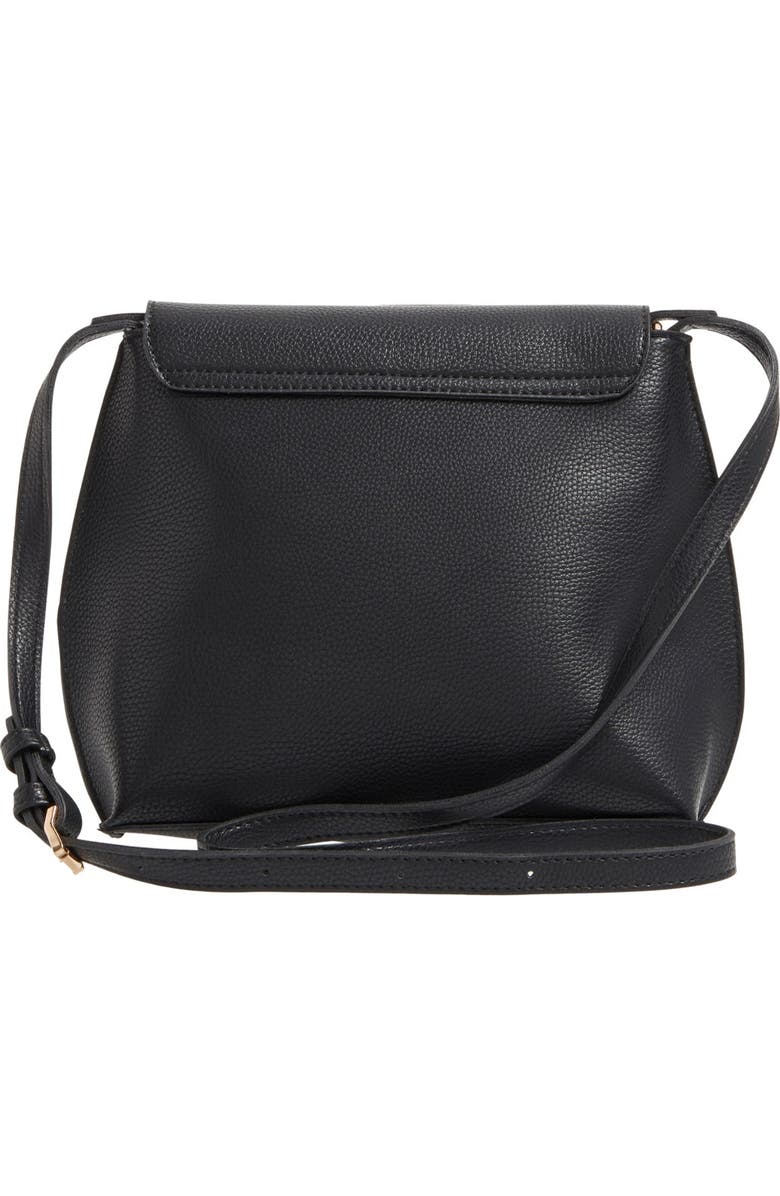 Sole Society Tassel Faux Leather Crossbody Bag, Alternate, color,