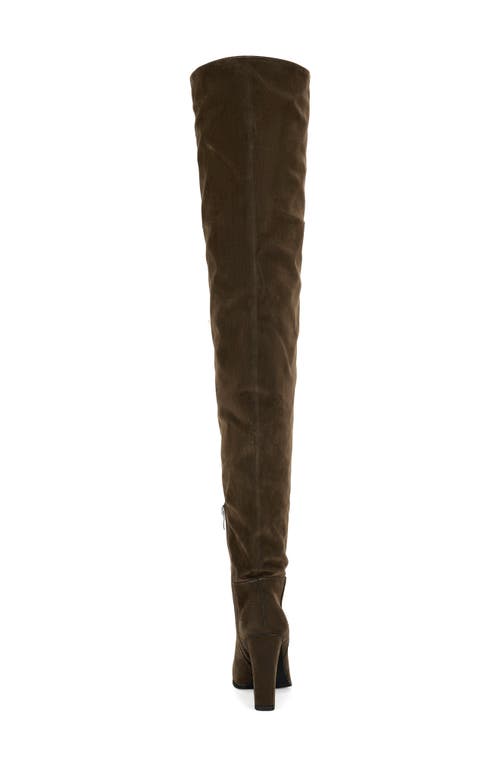 Azalea Wang Nanette Thigh High Boot In Multi